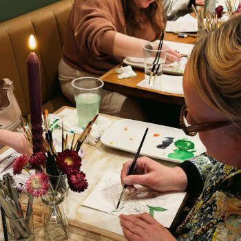 Flow Into Painting