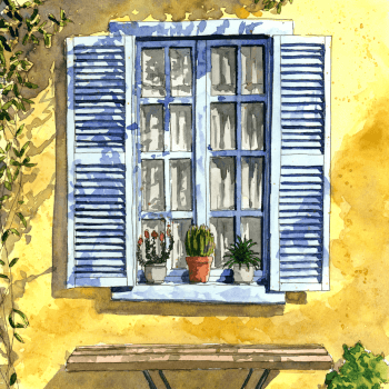 Beginners Architecture in Ink and Watercolour
