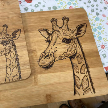 Pyrography workshop with Beehive Wellbeing 