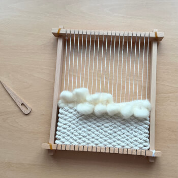 Adding the First Wool Row
