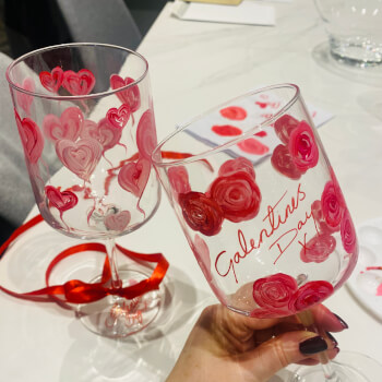 Glass painting 