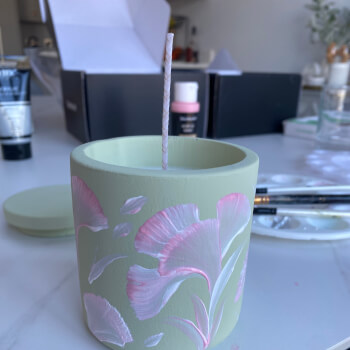 Paint your candle vessel
