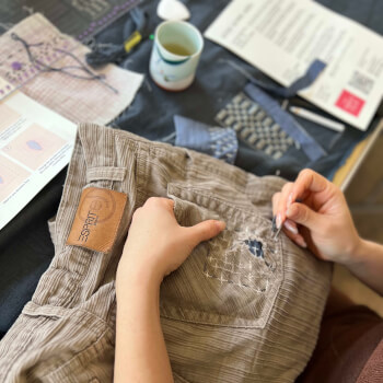 Draw and stitch