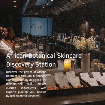 African Botanical Skincare Discovery Station