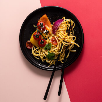 Basic food styling and backdrop/prop selection