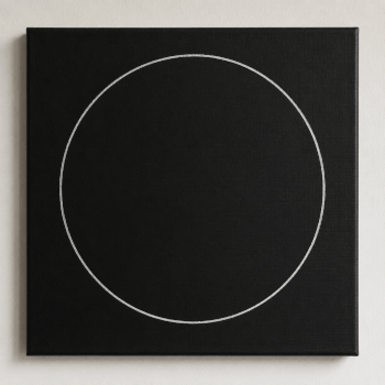 We start with a circle