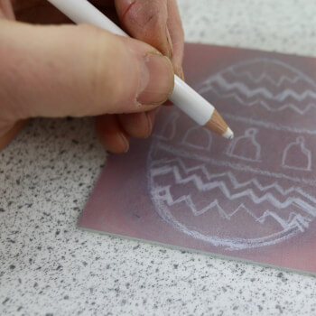 Transfer onto lino