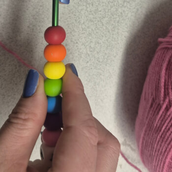 Yarn on Hook