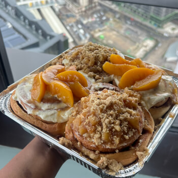 peach cobbler 