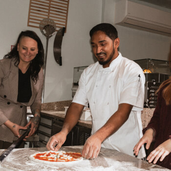 Pizza making class