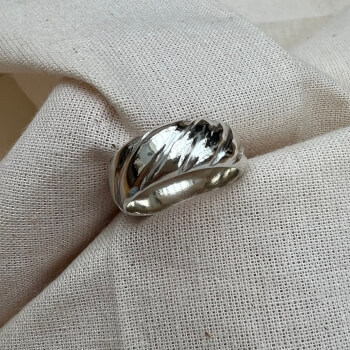 Finished silver ring 