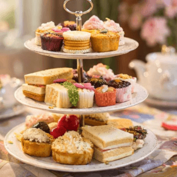 Enjoy a delicious afternoon tea