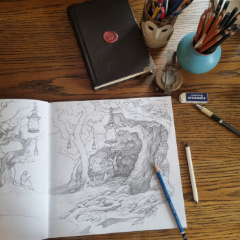 Lesson Two: Drawing Trunks and Branches