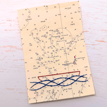 Sew your boat hull