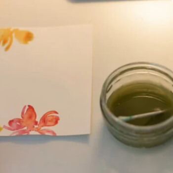 Add your watercolour