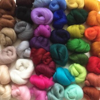 Corriedale Wool tops