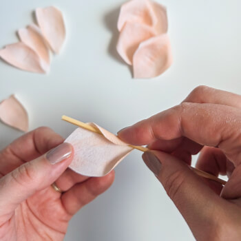 Curl and shape by hand