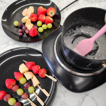Cook the sugar syrup