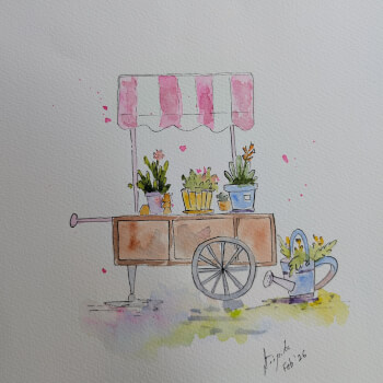 Bring your artwork to life with watercolours