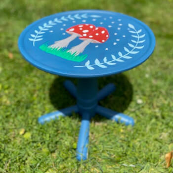 Upcycled table