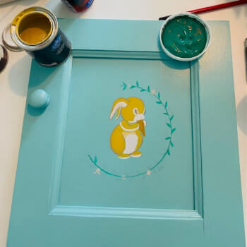 Upcycled cabinet