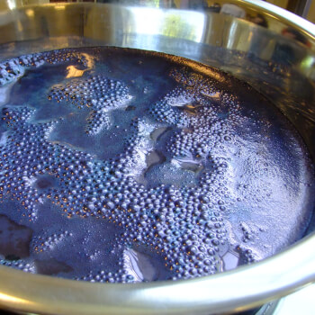 Setting up the indigo vat