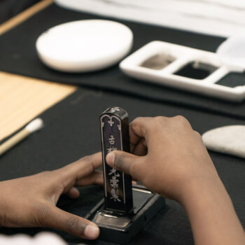 The Meditative Art of Grinding Ink