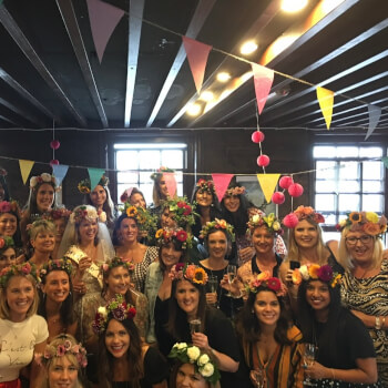 Learn how to make a stunning Flower Crown