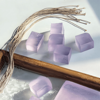 2. Cut the Soap Base