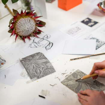 Carve your Linocut Block