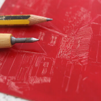 Needle your drawing