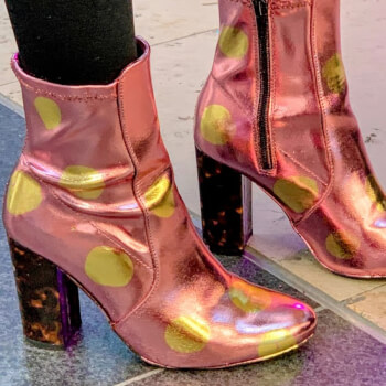 You can do this to your boots or shoes