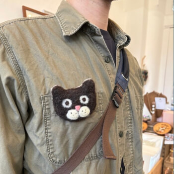 Attach the Brooch Back