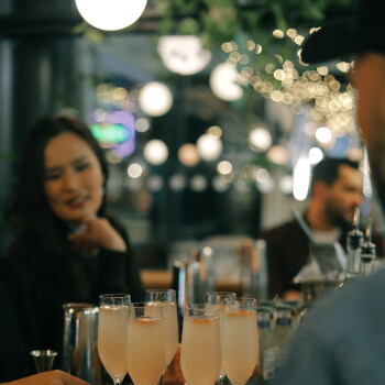 Cocktail on arrival