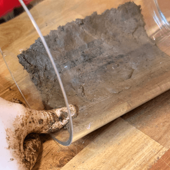 Make the base of the wall