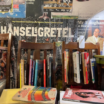 Heaps of books 