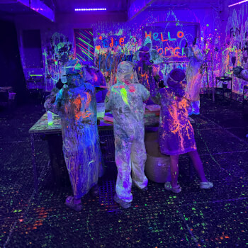UV Paint Fight!