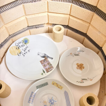 Fire in a Kiln