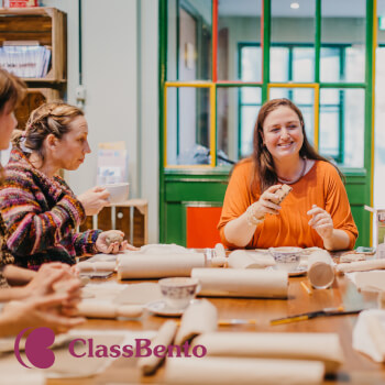 Team building pottery class