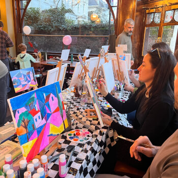 Picasso Painting workshop Party