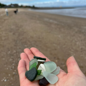 Beach combing for your very own sea treasures