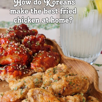 Crispiest Korean fried chicken