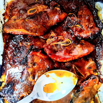 Continue to baste 