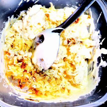 Grate cheese