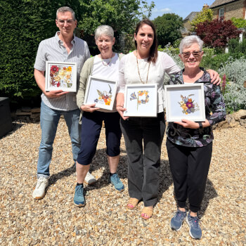Take home your framed artwork