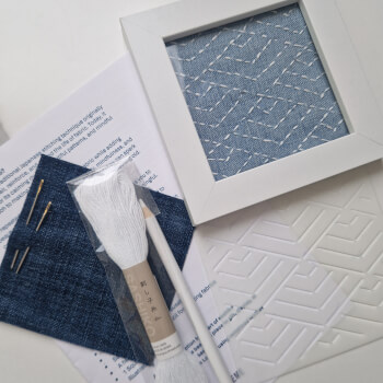 Stitch and create your framed keepsake