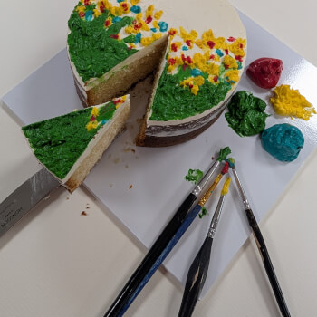 STEP 4: Eat your painting! 