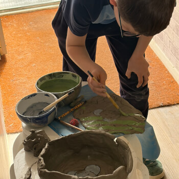 Clay workshop for kids