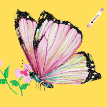 Add Oil Pastel Details