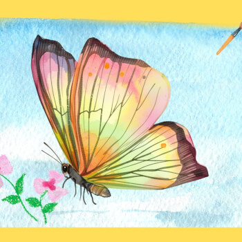 Apply Watercolour Washes